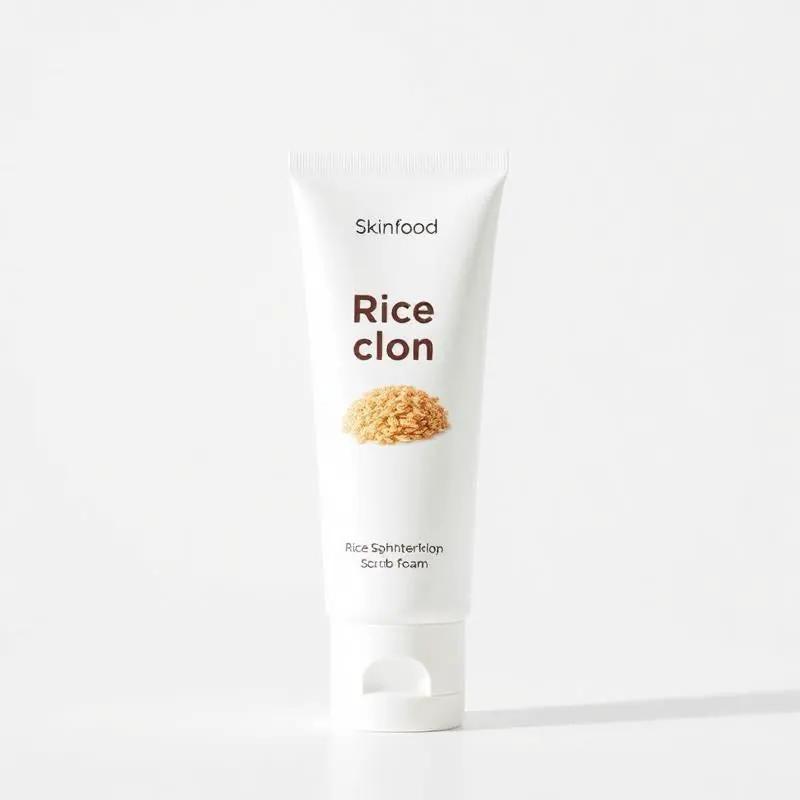Skinfood Rice Brightening Scrub Foam by SKINFOOD
