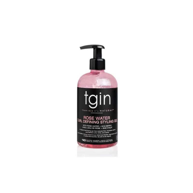 TGIN ROSE WATER STYLING GEL 13 OZ by TGIN
