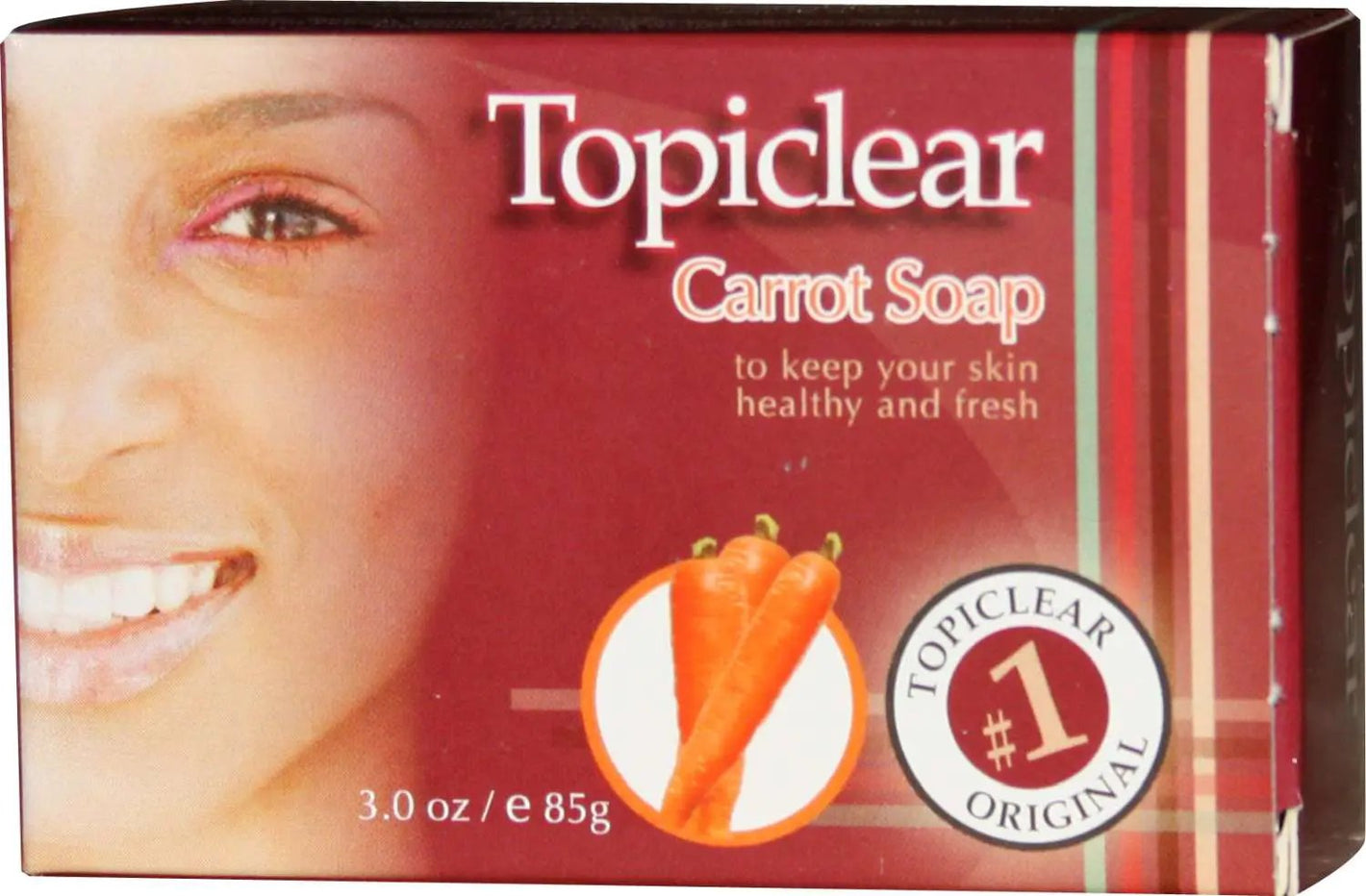 TOPICLEAR CARROT SOAP 3 OZ by Topiclear