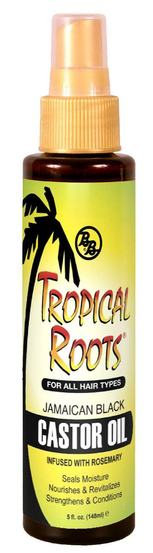 TROPICAL ROOTS BLK CASTOR OIL5Z by Tropical Roots