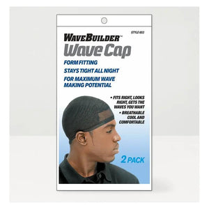 WAVEBUILDER WAVE CAP BLACK #653 by WaveBuilder